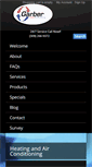 Mobile Screenshot of garberheating.com